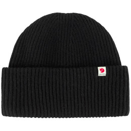 Zimná čiapka Fjällräven Fjällräven Heavy Beanie čierna Black