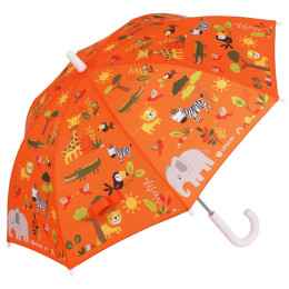 Detský dáždnik LittleLife Kids Umbrella oranžová Safari