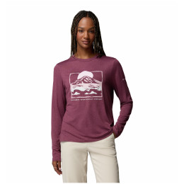 Dámske tričko Columbia Parsons Point™ LS Graphic Tee