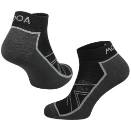 Ponožky MOOA Merino Adventure Low čierna Black