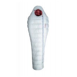 Páperový spacák Patizon G400 M (171-185 cm) strieborná/červená Silver/Red