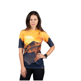 Dámske funkčné tričko Drexiss All Sunset Yellow Coolmax