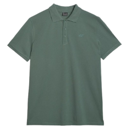 Pánske tričko 4F Polo Shirt M555 zelená GREEN