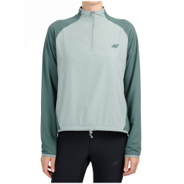 Dámska funkčná mikina 4F Sweatshirt Fnk F0908 zelená/svetlo zelená Teal