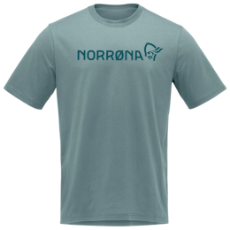 Pánske tričko Norrona 29 cotton Norrøna viking T-shirt svetlomodrá Trooper