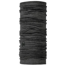 Multifuknčný set Buff Merino Lightweight Neckwear tmavosivá Solid Grey