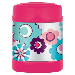 Termoska na jedlo Thermos Funtainer 290 ml ružová/modrá Flowers