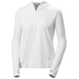 Dámska mikina Helly Hansen W Shine Solen 1/2 Zip Hoodie biela 001 WHITE