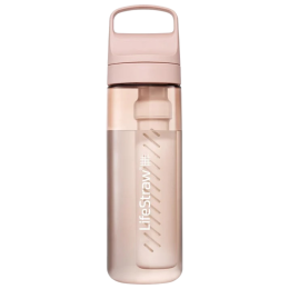 Filtračné fľaša LifeStraw Go 2.0 Water Filter Bottle 650 ml ružová Cherry Blossom Pink