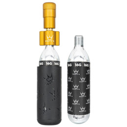 Pumpička Peaty´s Holeshot Co2 Pumpa + Bombičky 2 Ks - Road & Gravel žltá Bourbon