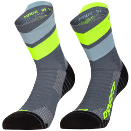 Ponožky Dynafit Ultra Mid Sk sivá/žltá cinder ULTRA YELLOW/5A30