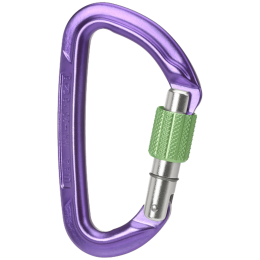 Karabína Wild Country Session Screw Gate fialová purple/green
