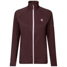 Dámska funkčná mikina Dare 2b Lowline Full Zip Core Stretch vínová Huckleberry