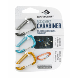 Pomocné karabíny Sea to Summit Pomocné karabíny Sea to Summit Carabiner 3ks mix1