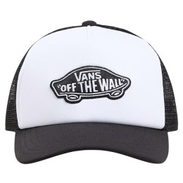 Detská šiltovka Vans Classic Patch Curved Bill Trucker čierna/biela Black/White