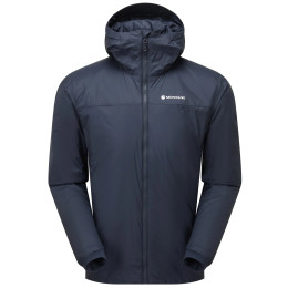 Pánska zimná bunda Montane Fortes Lite Hoodie modrá ECLIPSE BLUE