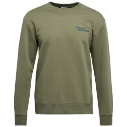 Pánska mikina Black Diamond M Mini Stacked Crewneck
