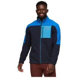 Pánska mikina Cotopaxi Abrazo Fleece Full-Zip Jacket modrá/tm.sivá Atlantic and Carbon