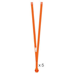 Odsedávacia slučka Petzl Aventex 5pc oranžová orange