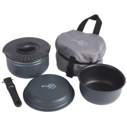 Sada riadu Bo-camp Cookware set Trekking 5-dielna