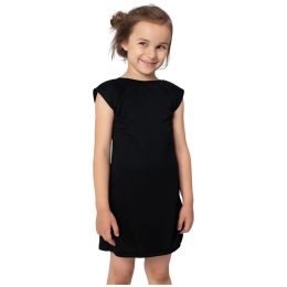 Detské šaty Drexiss Black/Pink Coolmax