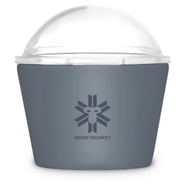 Termoska na jedlo Snow Monkey Freezie tmavosivá deepartic