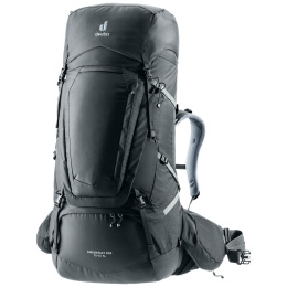 Dámsky turistický batoh Deuter Aircontact Pro 75+10 SL čierna graphite