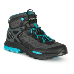 Dámske topánky Aku Rocket Mid Gtx W'S čierna/modrá BLACK/TURQUOISE