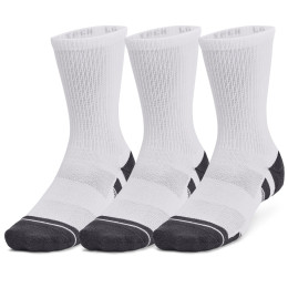 Sada ponožiek Under Armour Performance Tech 3pk Crew biela White / White / Jet Gray