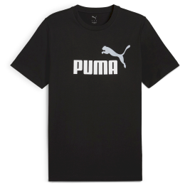 Pánske tričko Puma ESS 2 Color No. 1 Logo Tee čierna PUMA Black