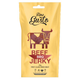 Sušené mäso Fine Gusto Hovězí Jerky BBQ 25g