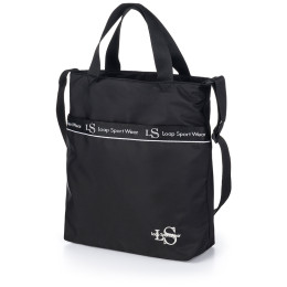 Taška cez rameno Loap Nikko čierna/biela