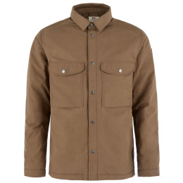 Pánska bunda Fjällräven Övik Down Shirt Jacket M hnedá Wood Brown