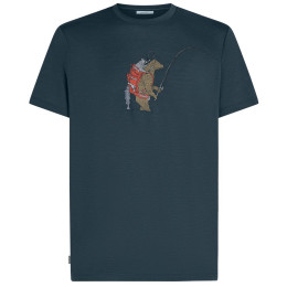 Pánske funkčné tričko Icebreaker Merino 150 Tech Lite SS Tee Bear Catch
