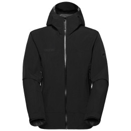 Pánska bunda Mammut Crag HS Hooded Jacket Men čierna black