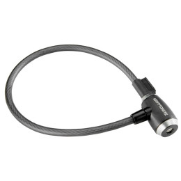 Zámok na bicykel Kryptonite KryptoFlex 1265 Key Cable čierna Black