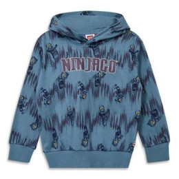 Detská mikina Lego Wear Lwsian 713 Dusty blue modrá Dusty blue