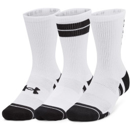 Sada ponožiek Under Armour Perf Tech Nov 3pk Crew biela WHT