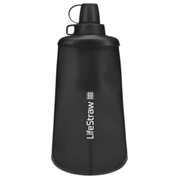 Filtračné fľaša LifeStraw Peak Squeeze Bottle 650ml čierna Dark Grey