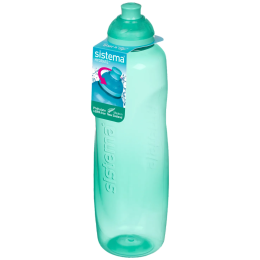 Fľaša Sistema Helix Squeeze Twist ‘n’ Sip 600 ml zelená