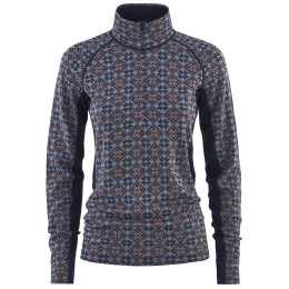 Dámske funkčné tričko Kari Traa Rose Light Baselayer Half Zip tmavě modrá