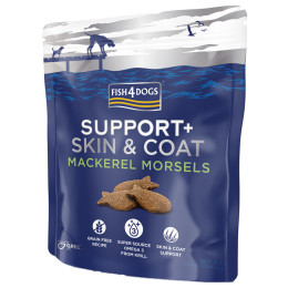 Maškrty pre psov Fish4Dogs Coat Mackerel Morsels 225g