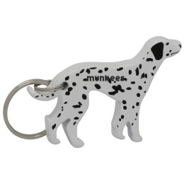 Kľúčenka Munkees Otvírák dalmatin mix1