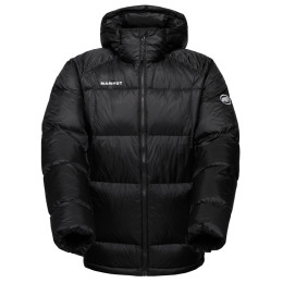 Pánska bunda Mammut Glacier Glow IN Hooded Jacket Men čierna black 0001