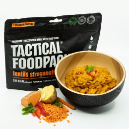 Hlavné jedlo Tactical Foodpack Lentils Stroganoff 120g