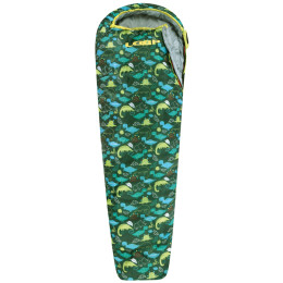 Detský spacák Loap Base Dinos zelená