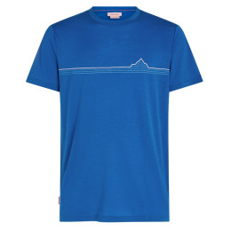 Pánske tričko Icebreaker Men Merino 150 Tech Lite SS Tee Range Stripes