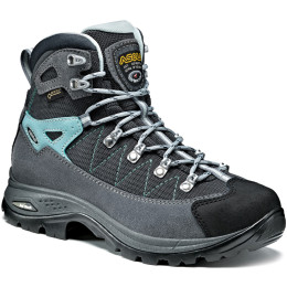 Dámske topánky Asolo Finder GTX GV ML sivá/modrá Grey/Gunmetal/PoolSide/A