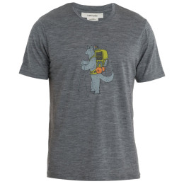 Pánske tričko Icebreaker M Mer 150 Tech Lite II SS Tee Tech Head šedá