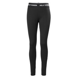 Dámske funkčné spodky Helly Hansen W Lifa Merino Midweight Pant čierna Black